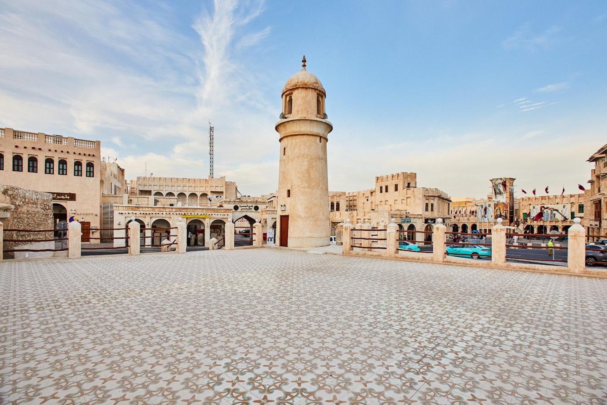 Best Plaza West Bay Hotel Doha Kültér fotó The Minaret of the Al-Jami Mosque